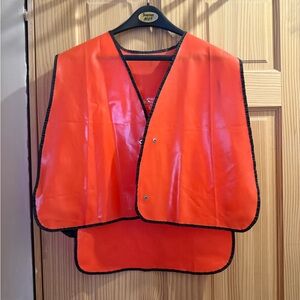 Hunter High-Visibility Orange and Black Safety Vest